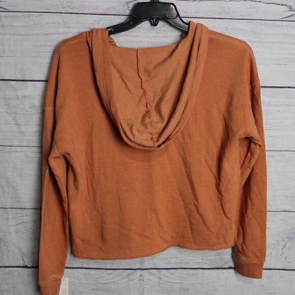 Women's French Terry Hooded Sweatshirt Loungewear XS - Picture 4 of 4